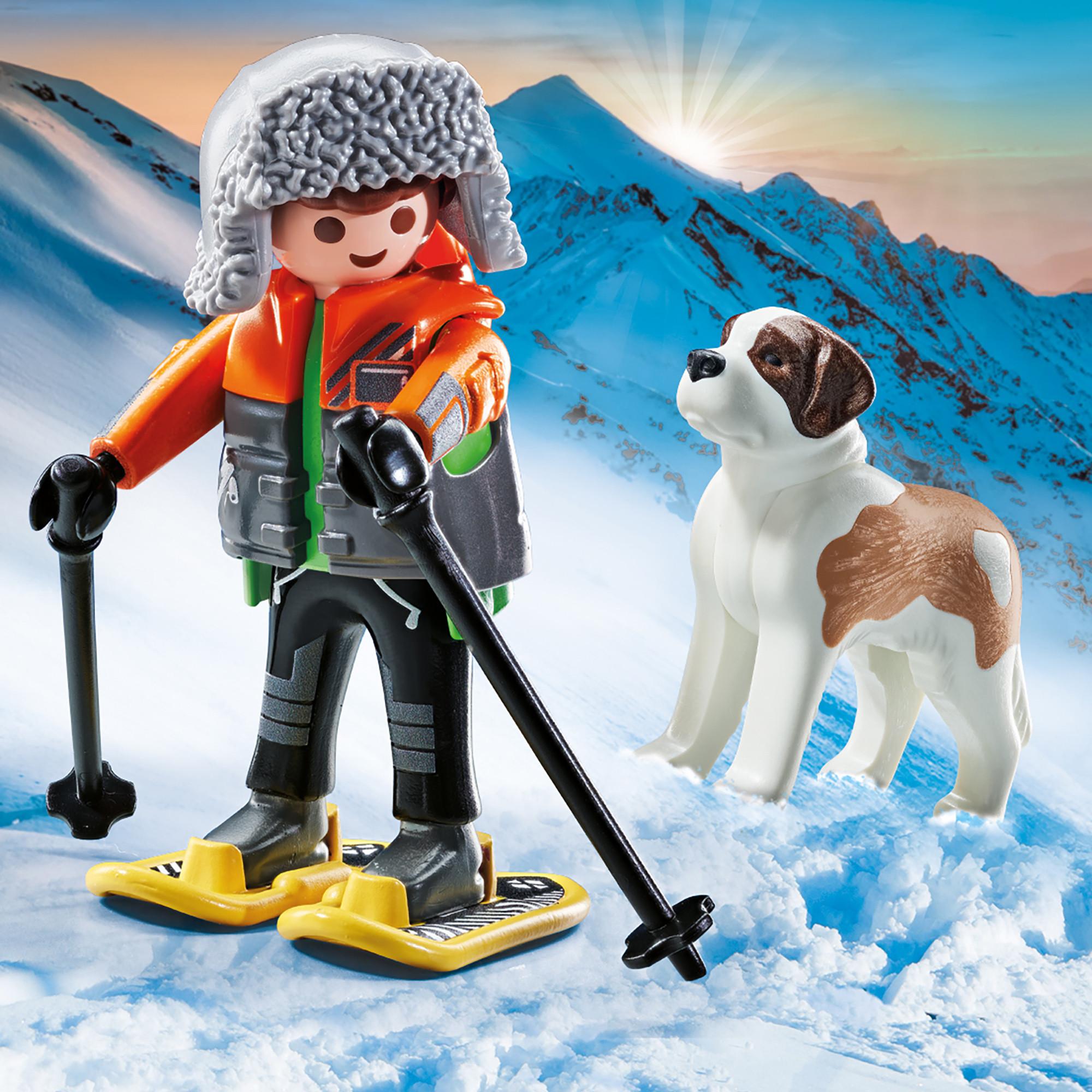 Playmobil  71741 Wanderer mit Bernhardiner 