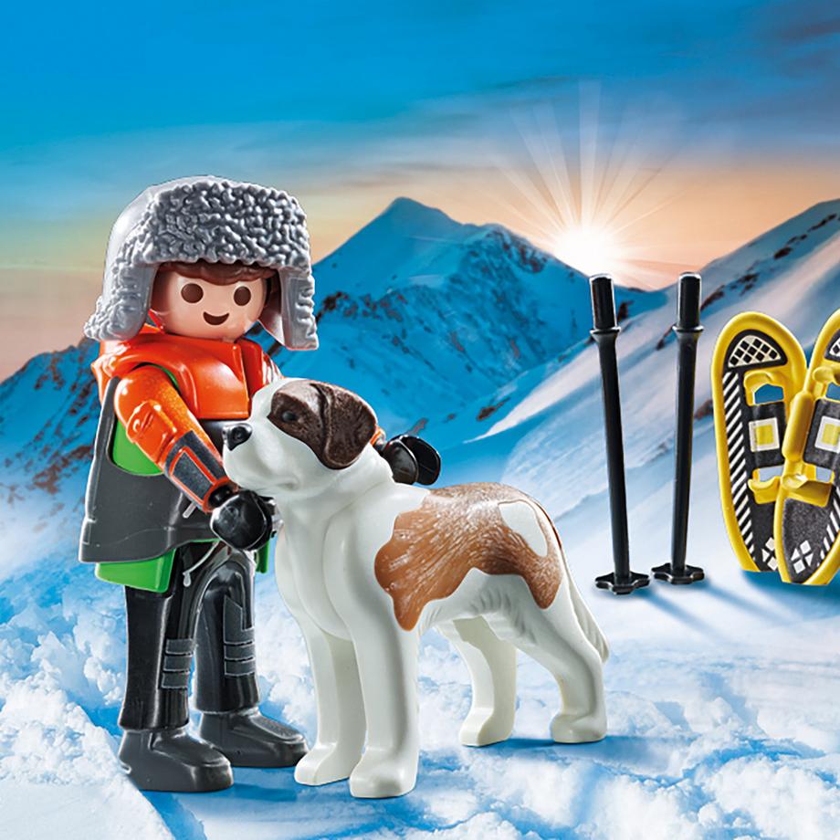 Playmobil  71741 Wanderer mit Bernhardiner 