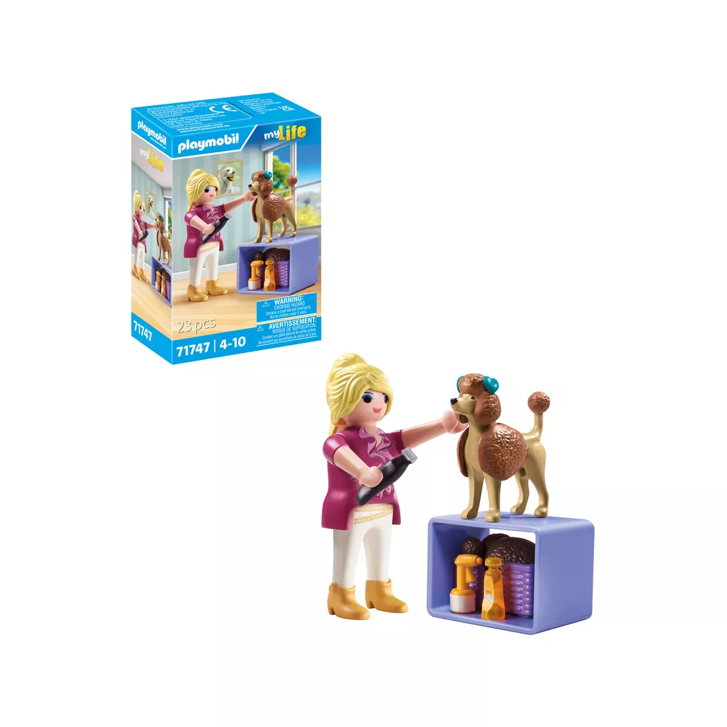 Playmobil - 71747 Hundefriseurin, Multicolor