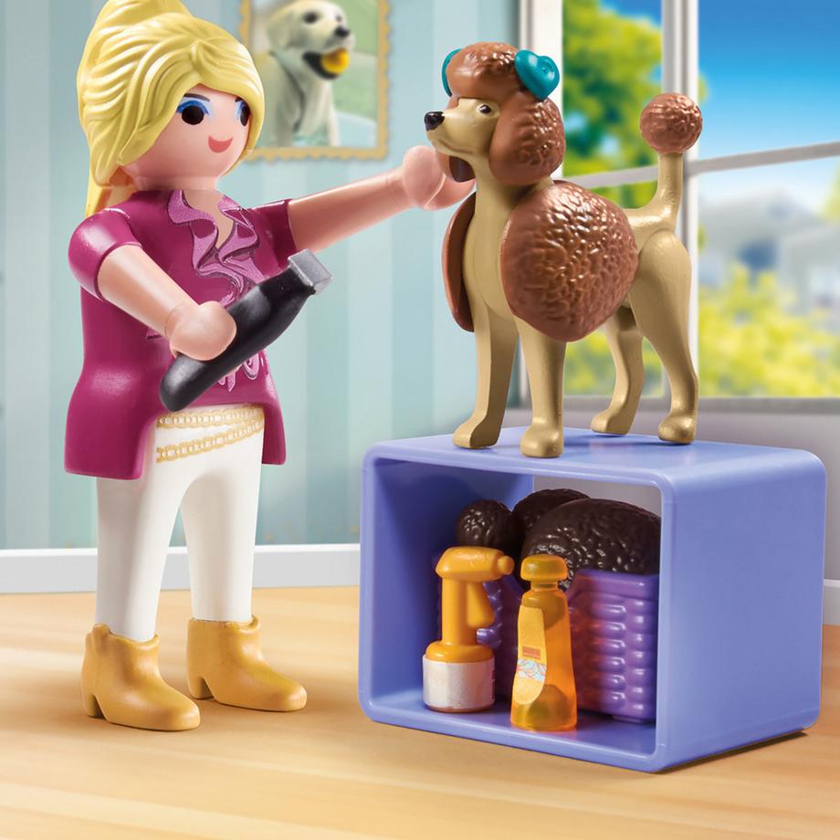 Playmobil  71747 Coiffeuse pour chiens 