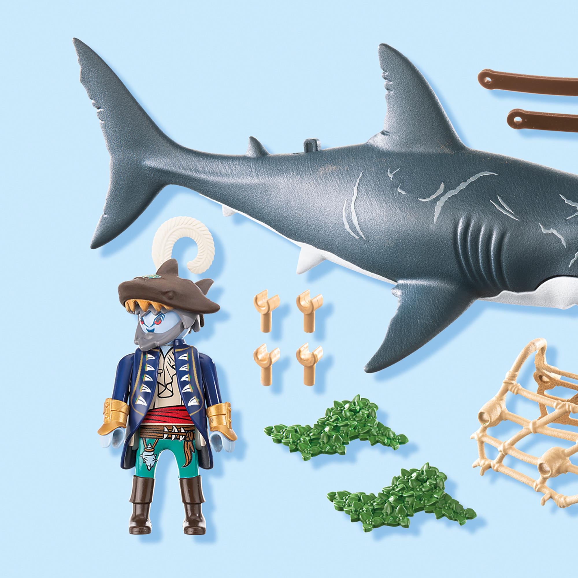 Playmobil  71793 Pirate et requin géant 