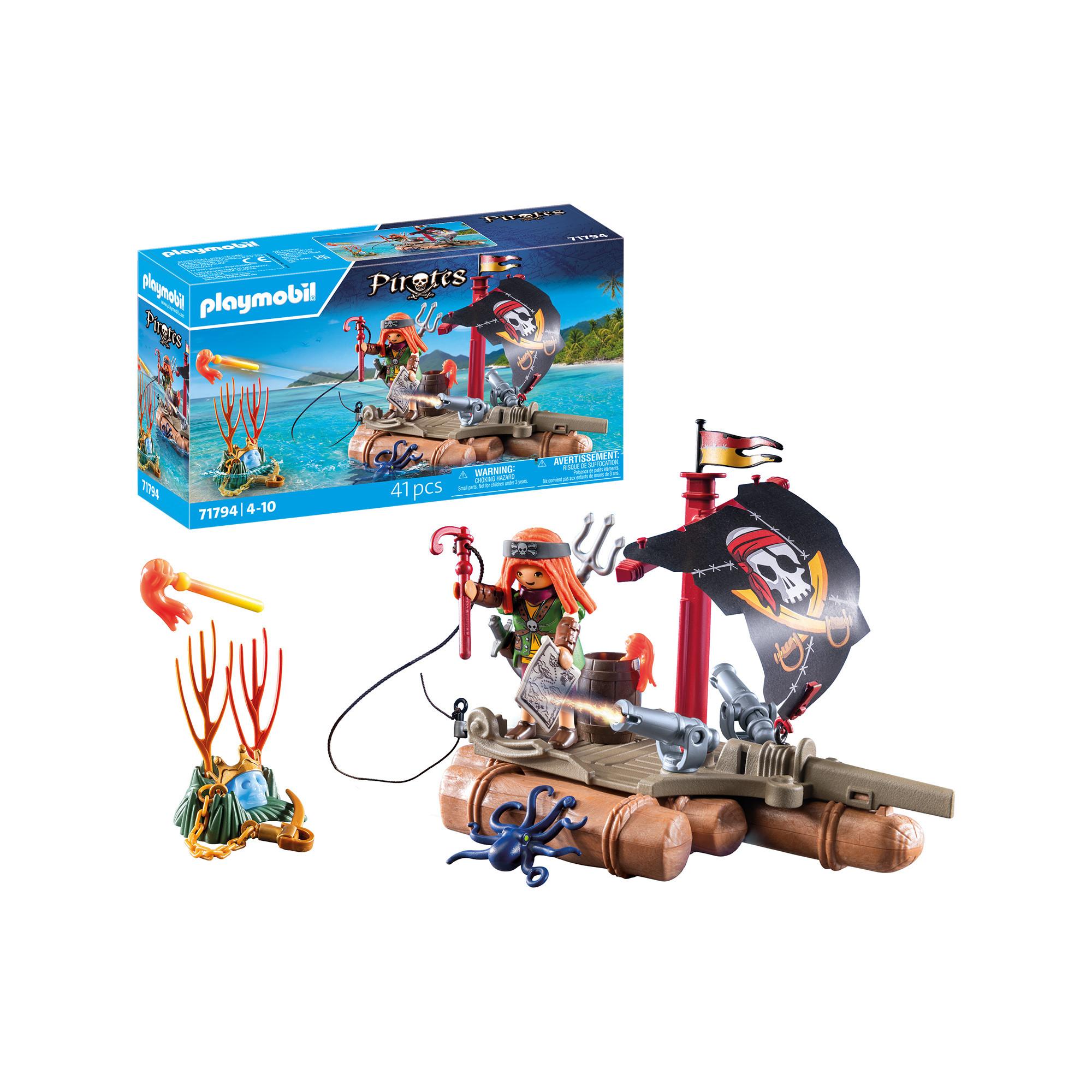 Playmobil  71794 Pirate avec radeau 