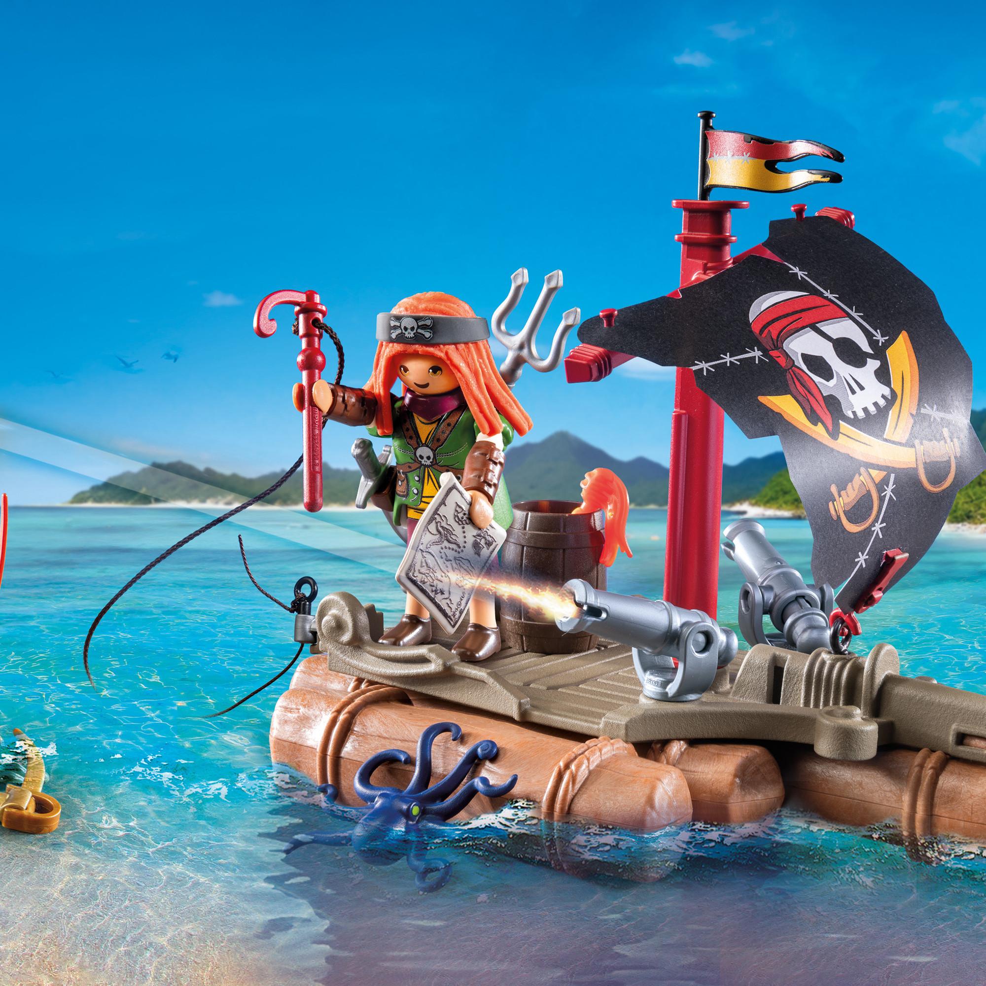 Playmobil  71794 Pirate avec radeau 