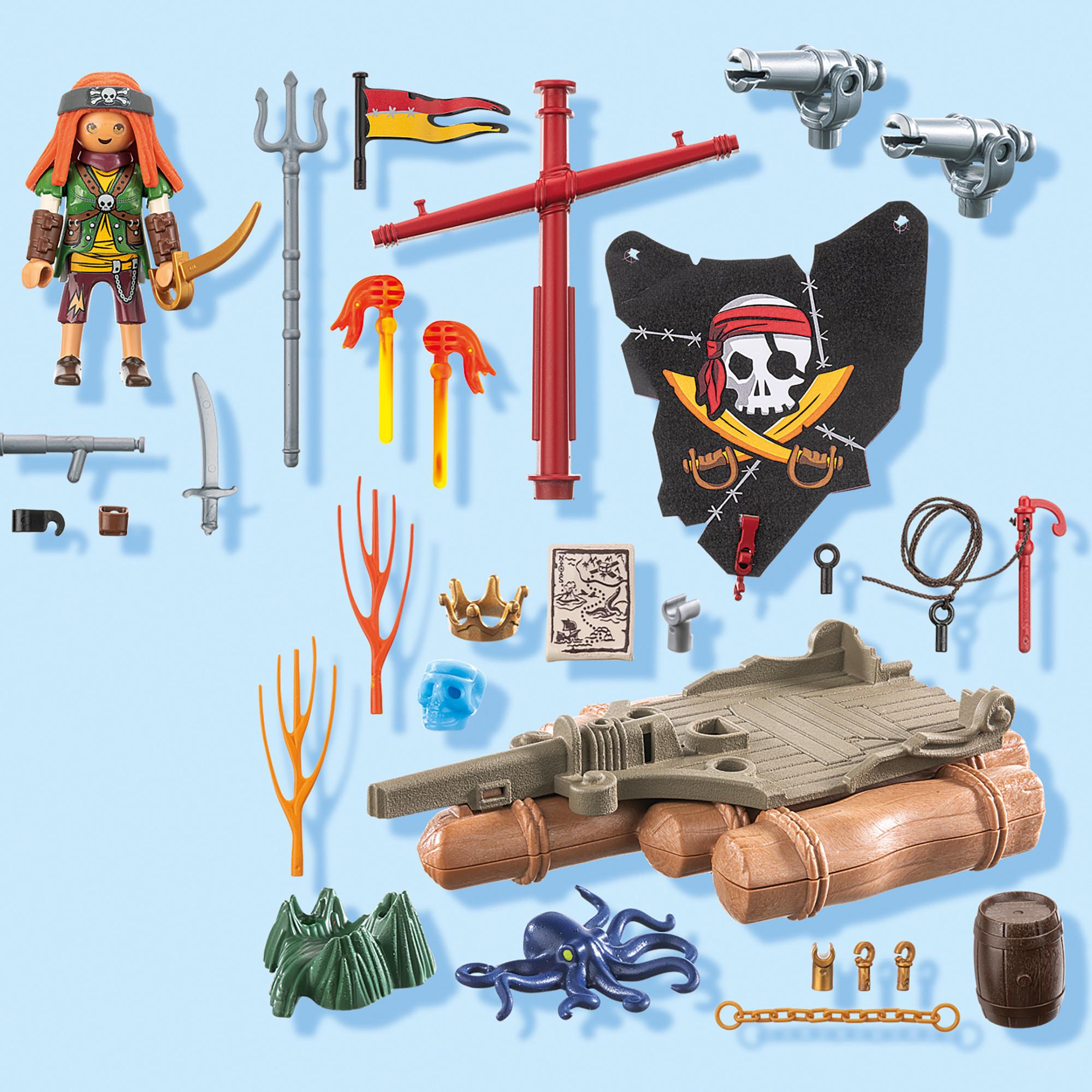 Playmobil  71794 Pirate avec radeau 