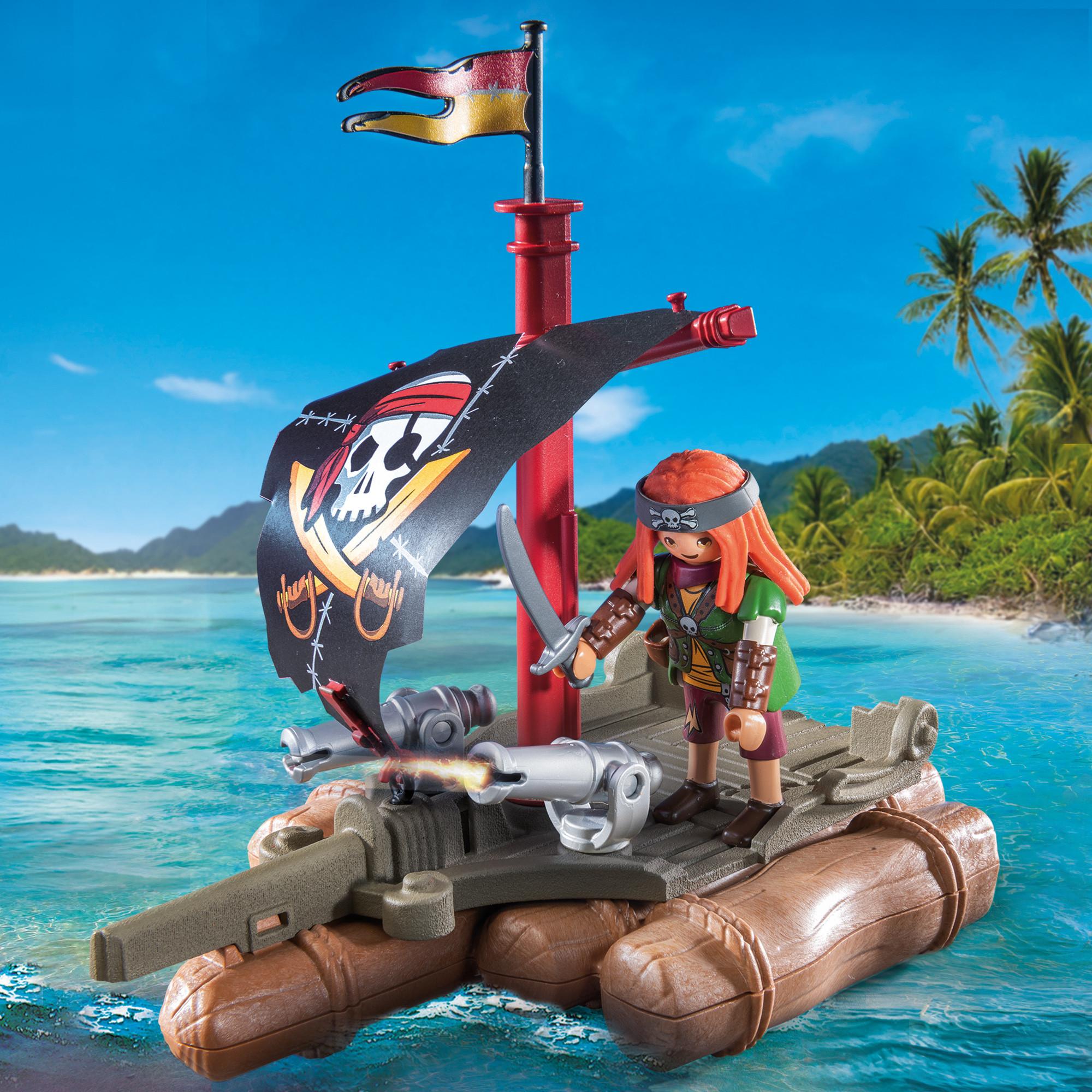 Playmobil  71794 Pirate avec radeau 