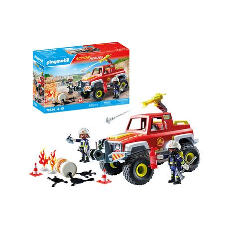 Playmobil  71824 Pick-up dei pompieri 