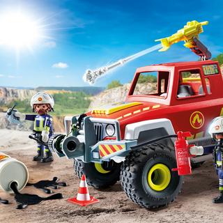 Playmobil  71824 Véhicule de pompiers 