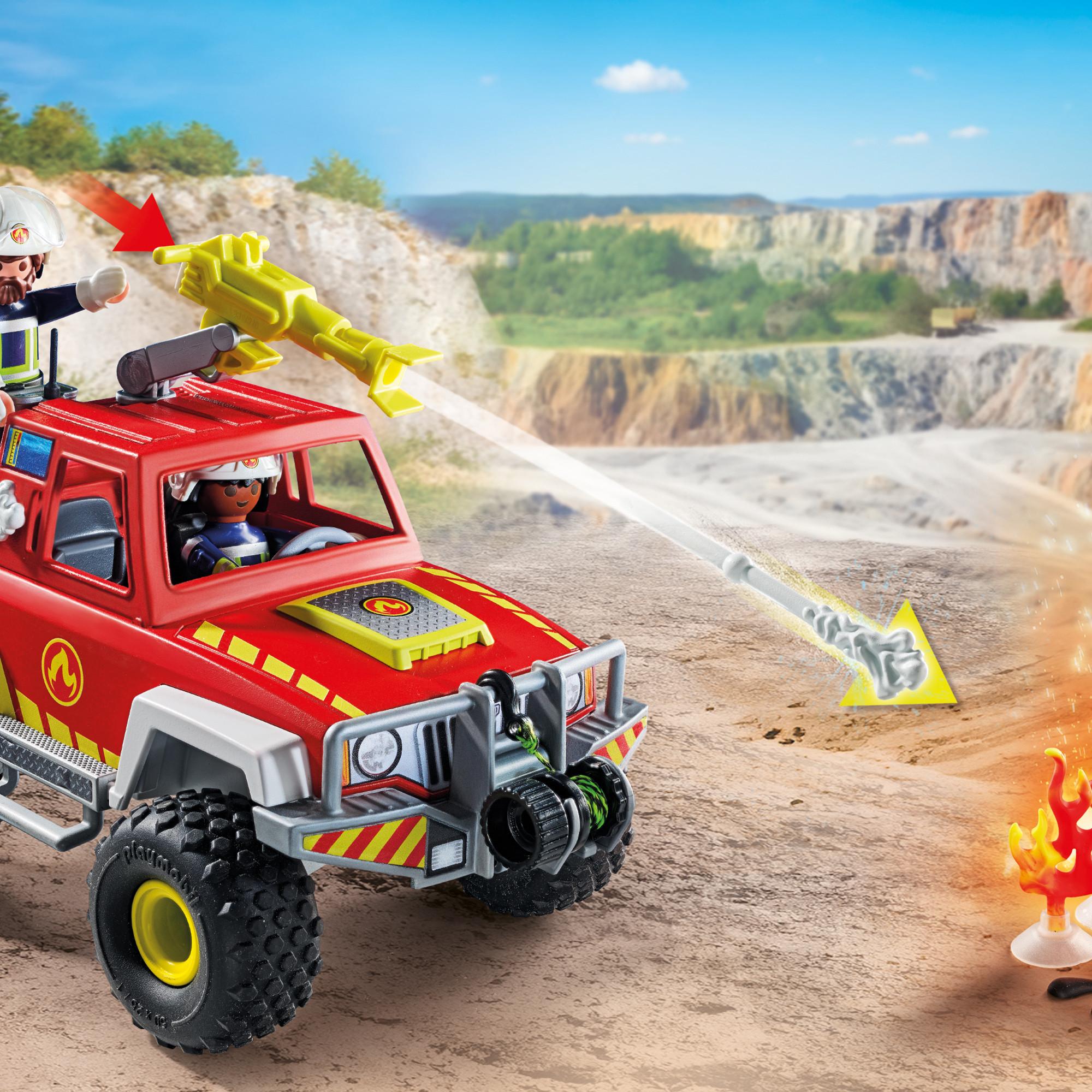 Playmobil  71824 Pick-up dei pompieri 