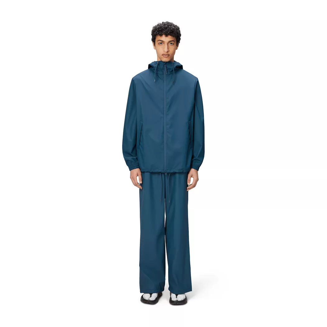 RAINS - Windjacke mit Kapuze, für Herren, Blau, Größe S