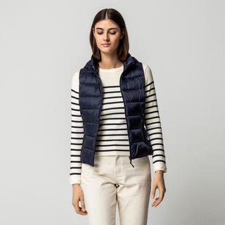 Manor Woman Wattiertes Gilet mit versteckter Kapuze  