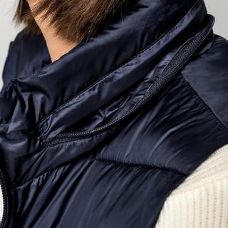 Manor Woman Wattiertes Gilet mit versteckter Kapuze  