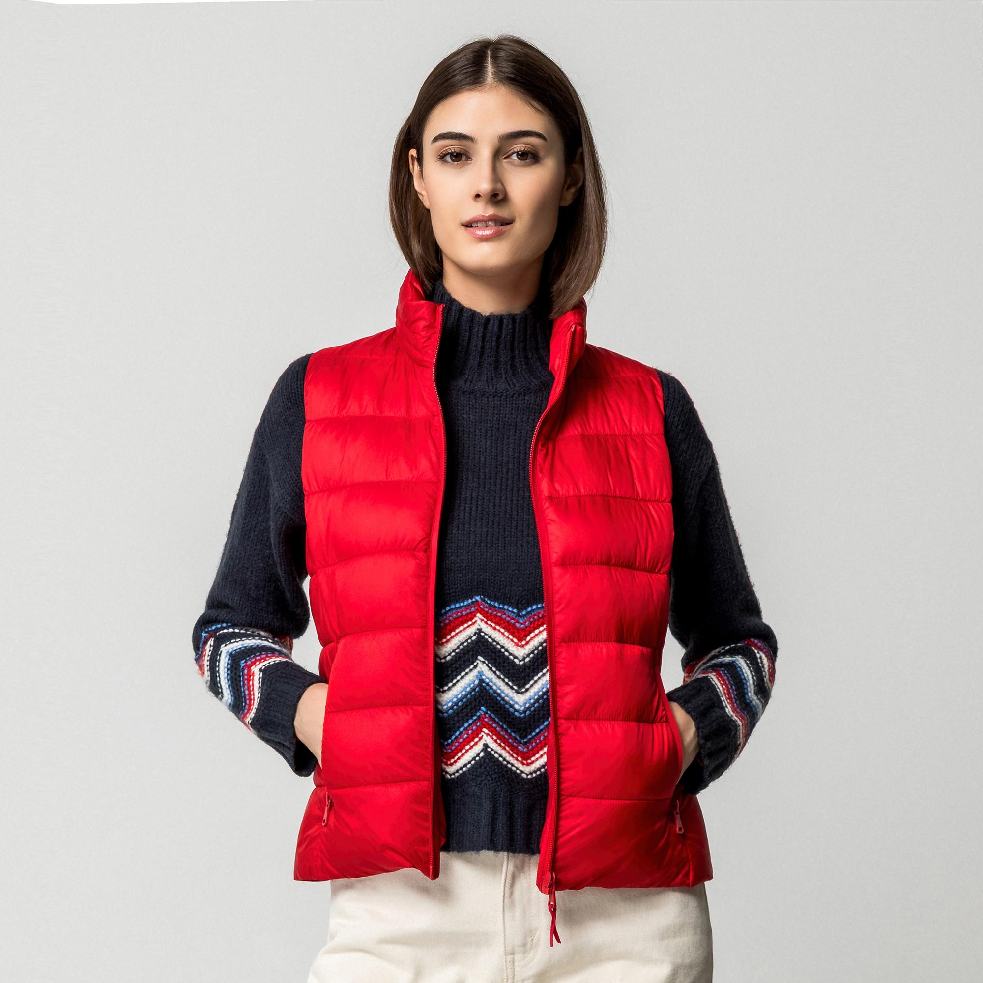 Manor Woman Wattiertes Gilet mit versteckter Kapuze  