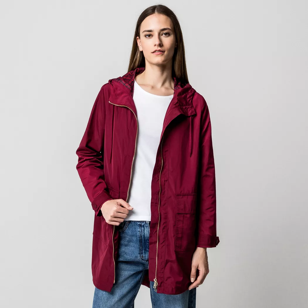 Manor Woman - Jacke, für Damen, Weinrot, Größe 38