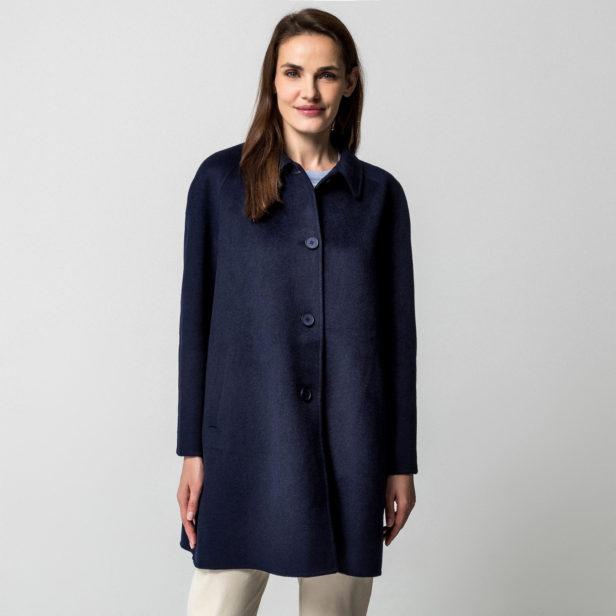 Manor Woman Cappotto Linea A Misto Lana  