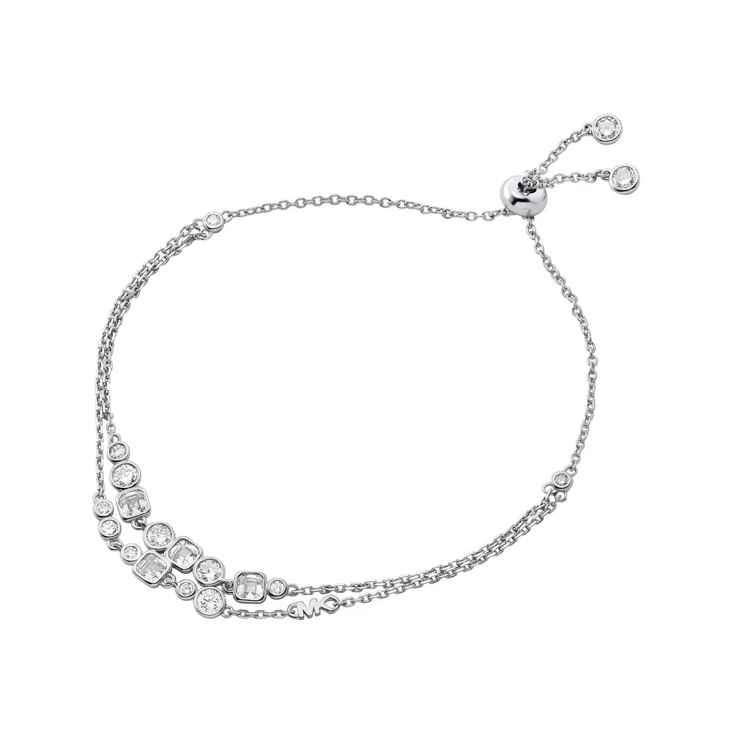 Michael Kors - Armband, Brilliance, 21.5CM, Silberfarben