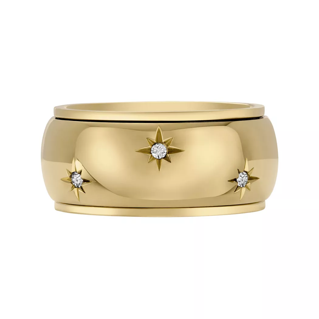 Fossil - Ring, Sadie, 57, Goldfarben