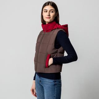 Manor Woman Gilet matelassé à capuche  