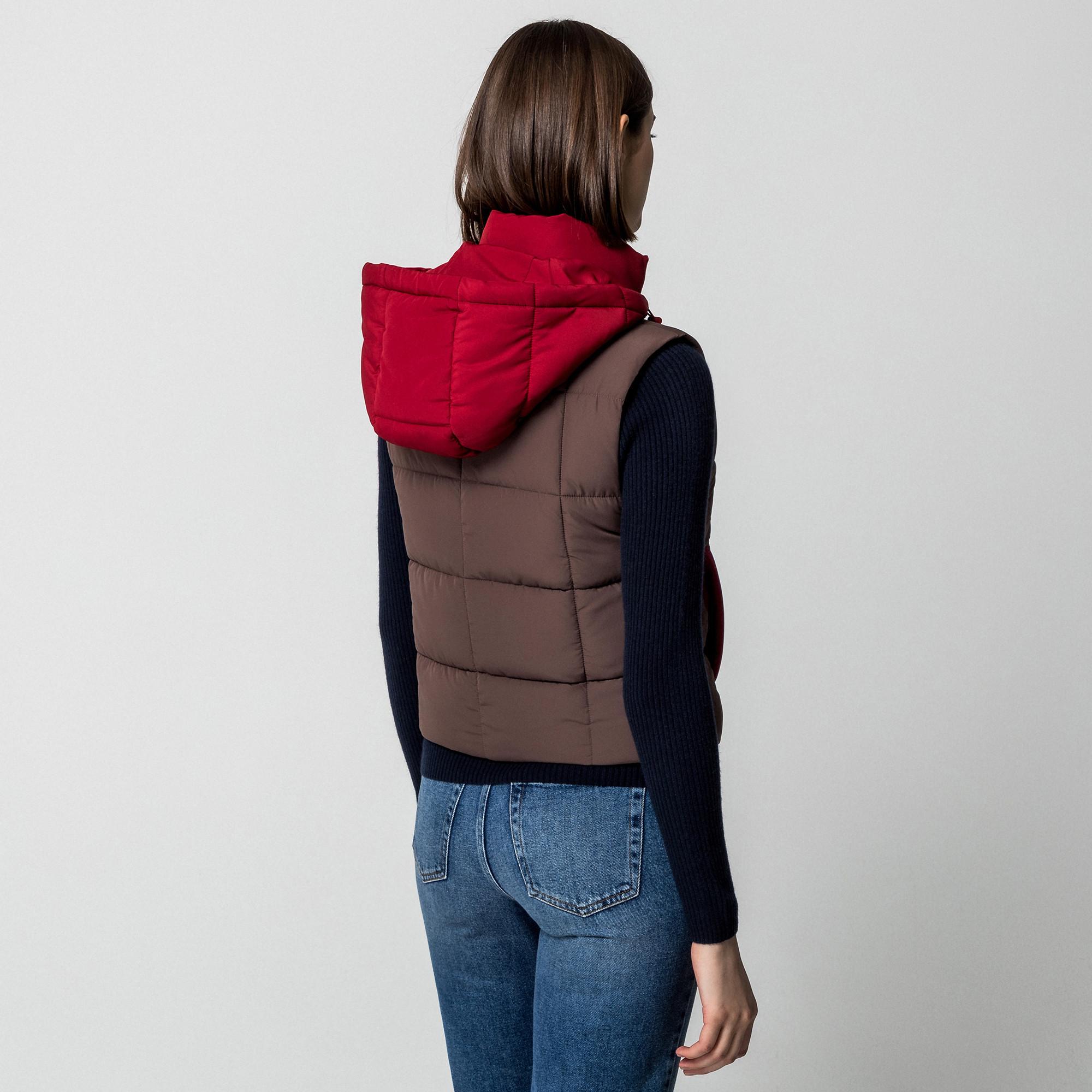 Manor Woman Gilet matelassé à capuche  