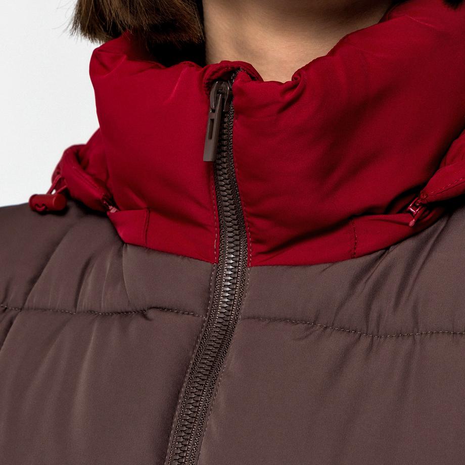 Manor Woman Gilet matelassé à capuche  