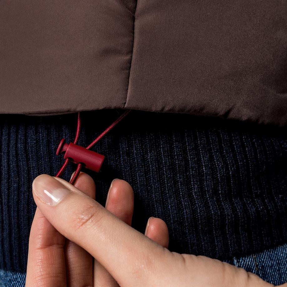 Manor Woman Gilet matelassé à capuche  