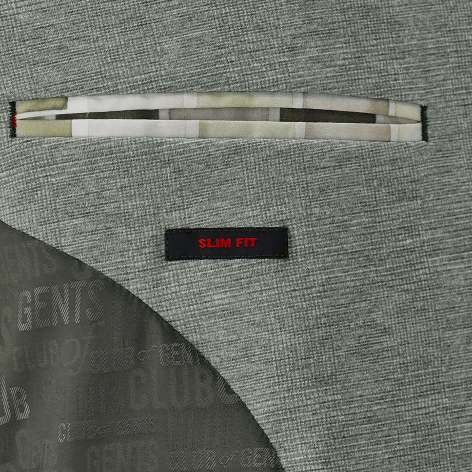 Club of Gents Cuba Quadri Jersey Blazer  