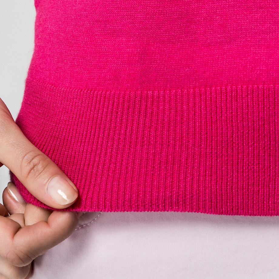 Manor Woman Pull sans manches col rond rayé  