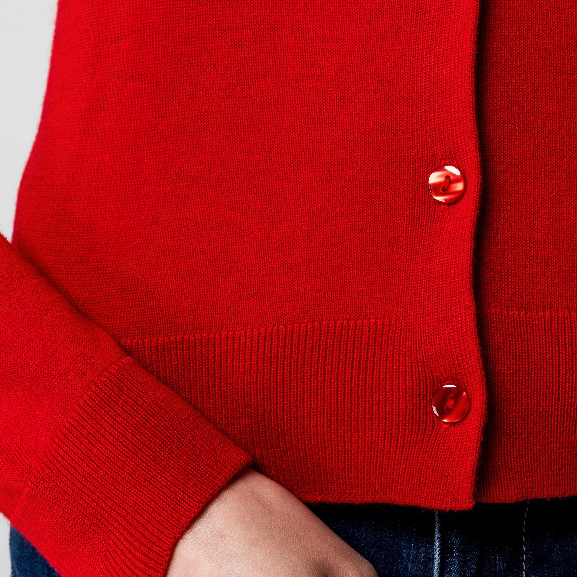 Manor Woman Cardigan a Righe in Maglia Fine  