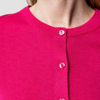 Manor Woman Cardigan Rayé en Maille Fine  