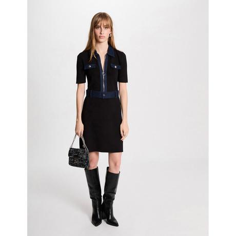 MORGAN Abito Corto Maglia A-Line Maniche Corte  