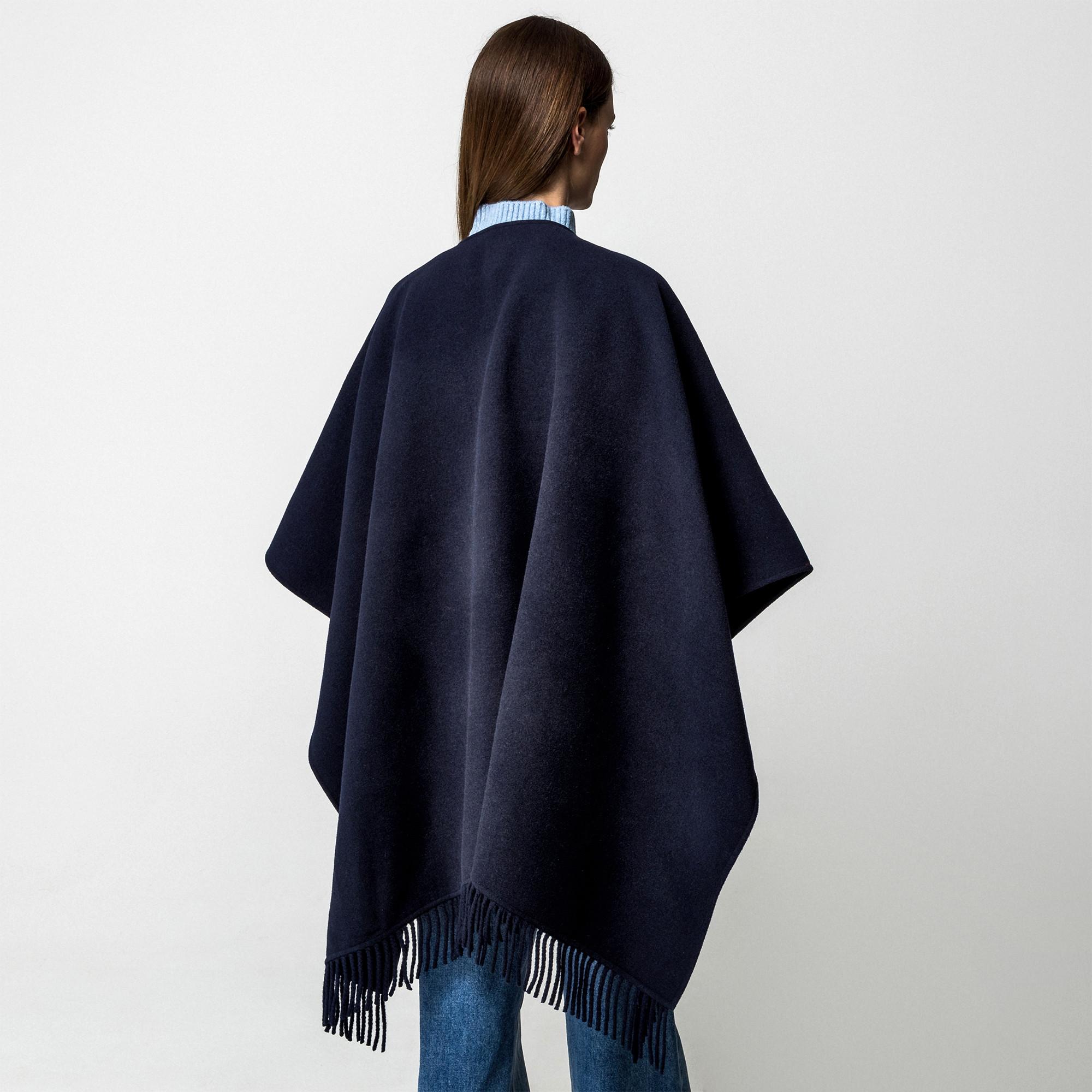 Manor Woman Poncho mit Fransen  
