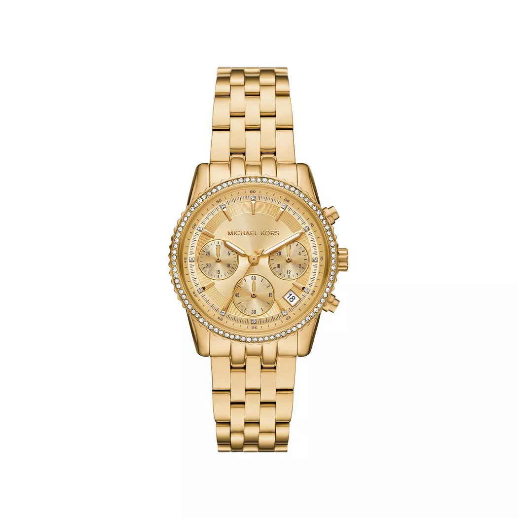 Michael Kors - Chronograph Uhr, Bryant, 35mm, Gold