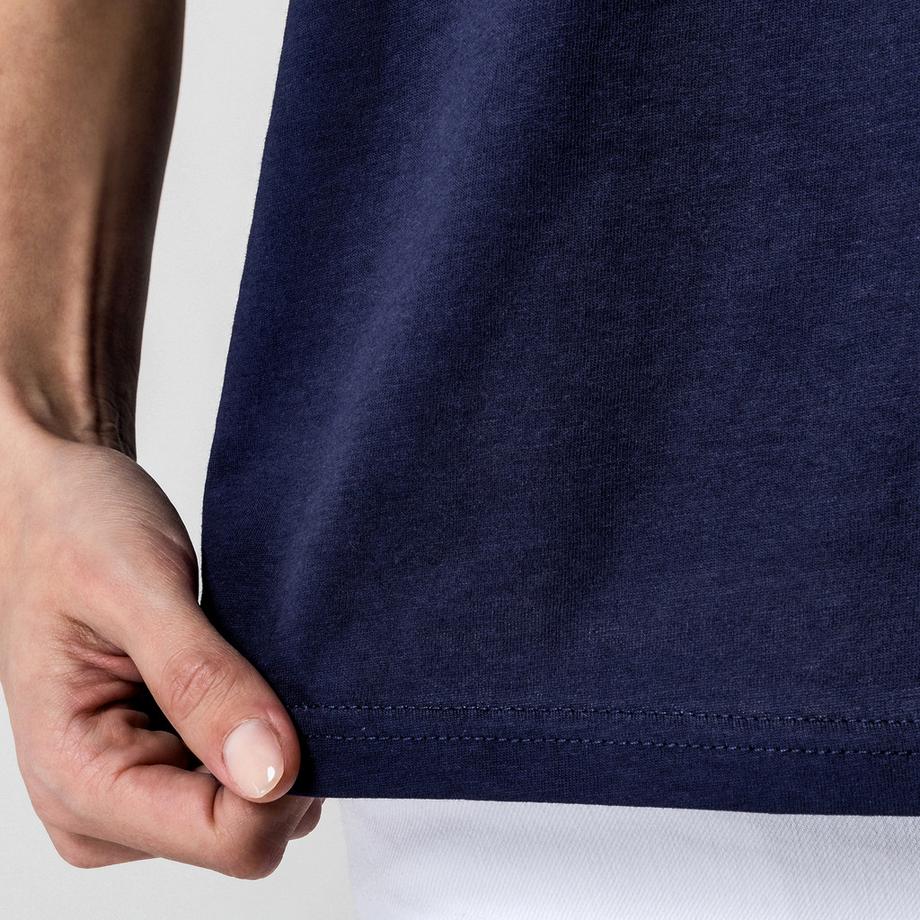 Manor Woman T-Shirt mit Kontrastkragen  