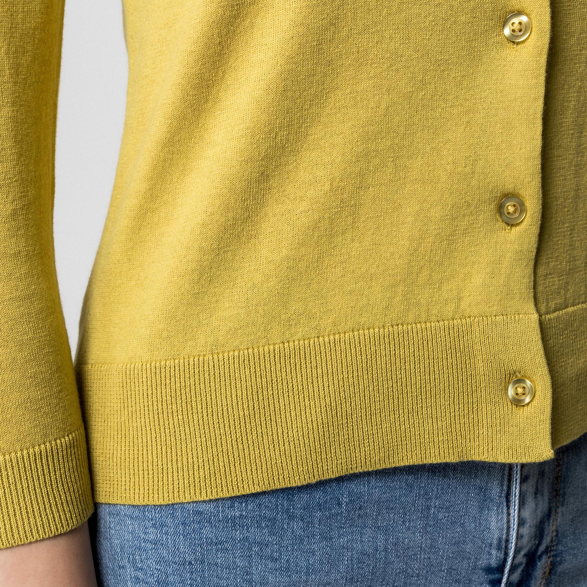 Manor Woman Cardigan Maille Fine Col Rond  