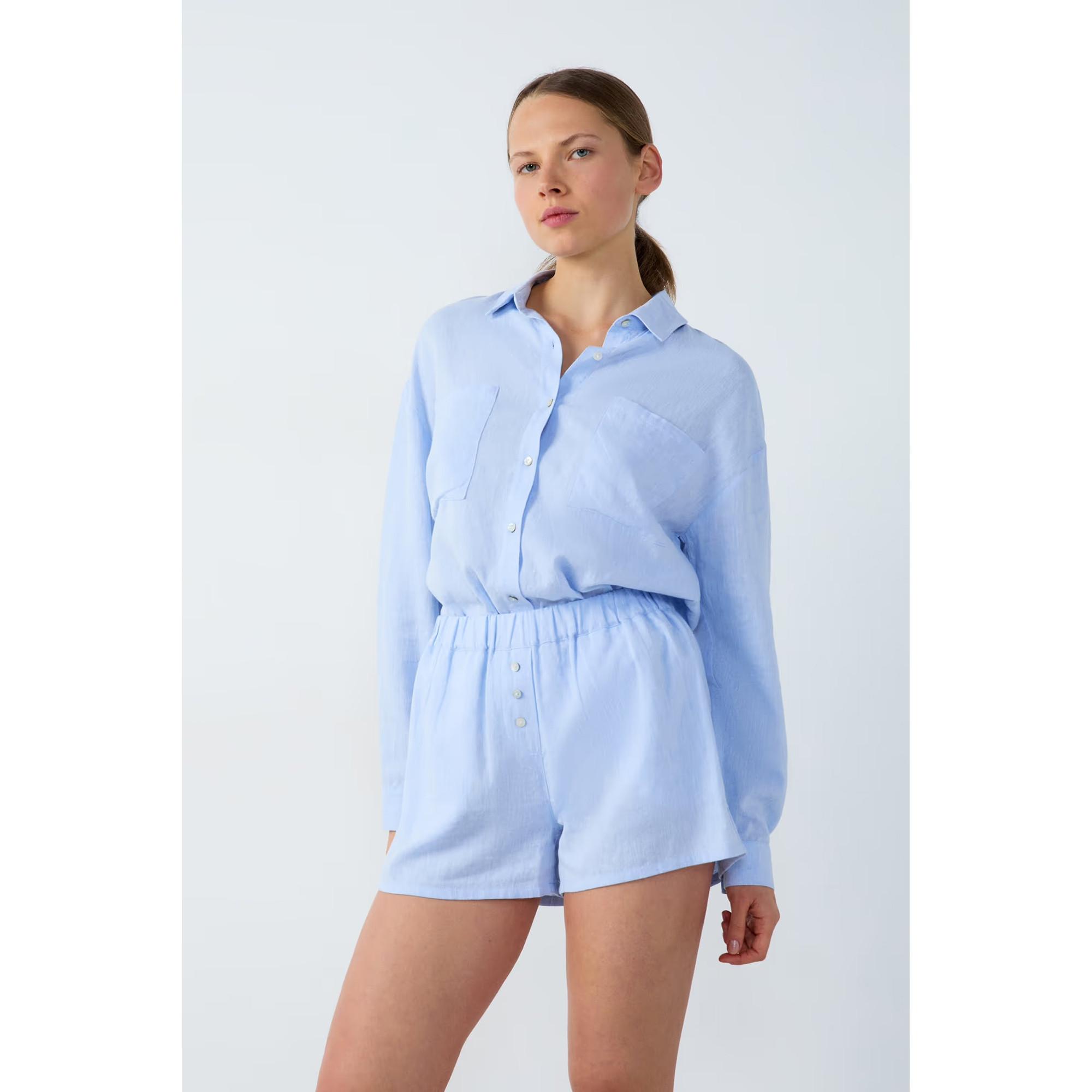 Etam Short pigiama in lino  