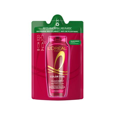 L'Oréal Paris  Color Glanz Pflegeschutz Pflege Shampoo Nachfüllpack 