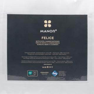 Manor Felice Oreiller Mi-Ferme Duvet Plumes 3 Compartiments  