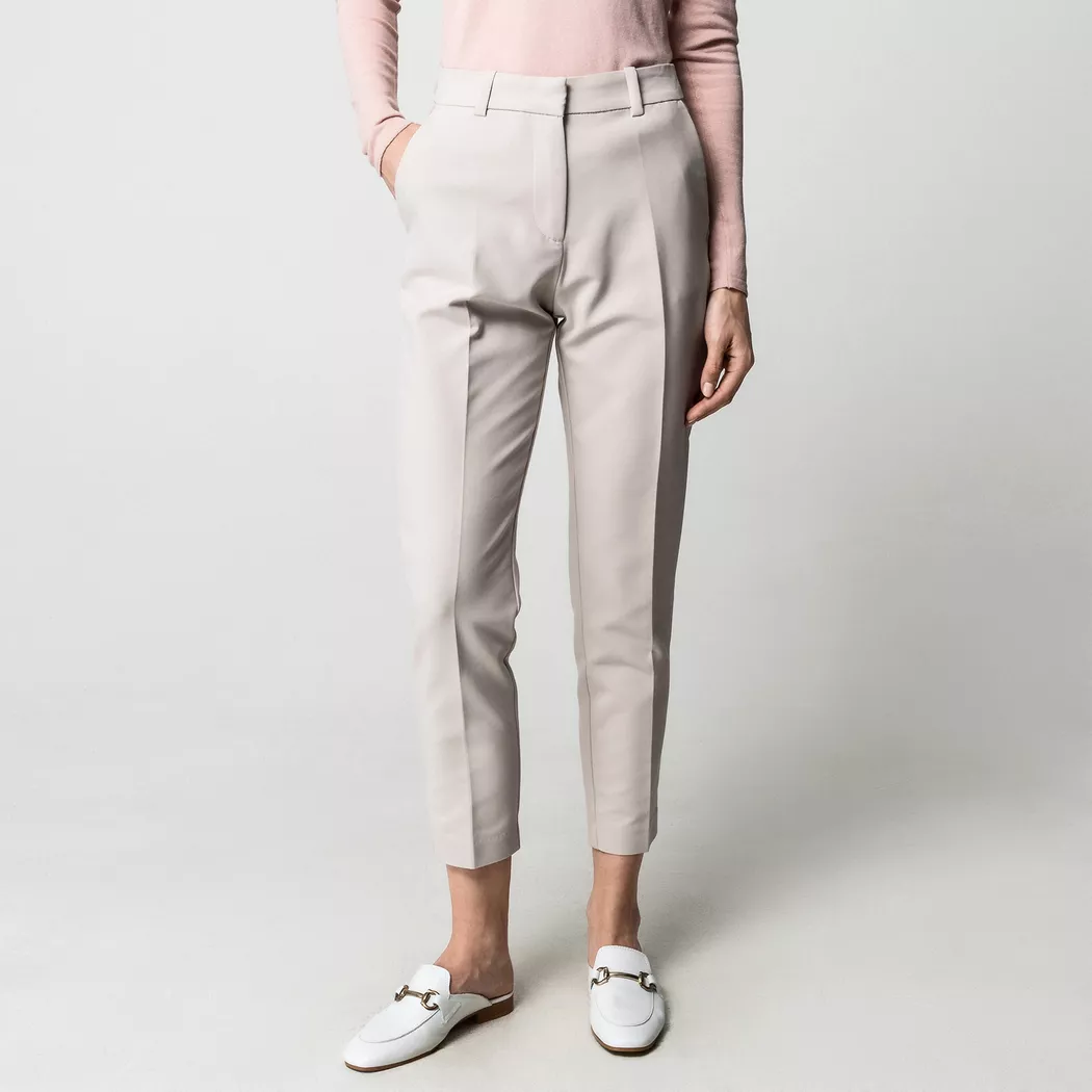 Manor Woman - Lange Hose, Slim Fit, für Damen, Mokassin, Größe 42