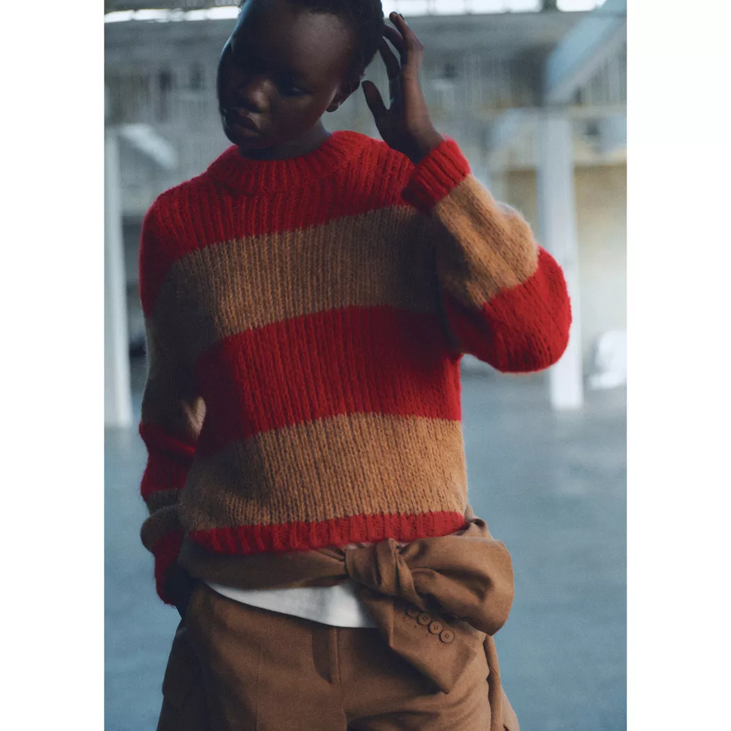 Mango - Pullover, für Damen, Paprika, Größe XS