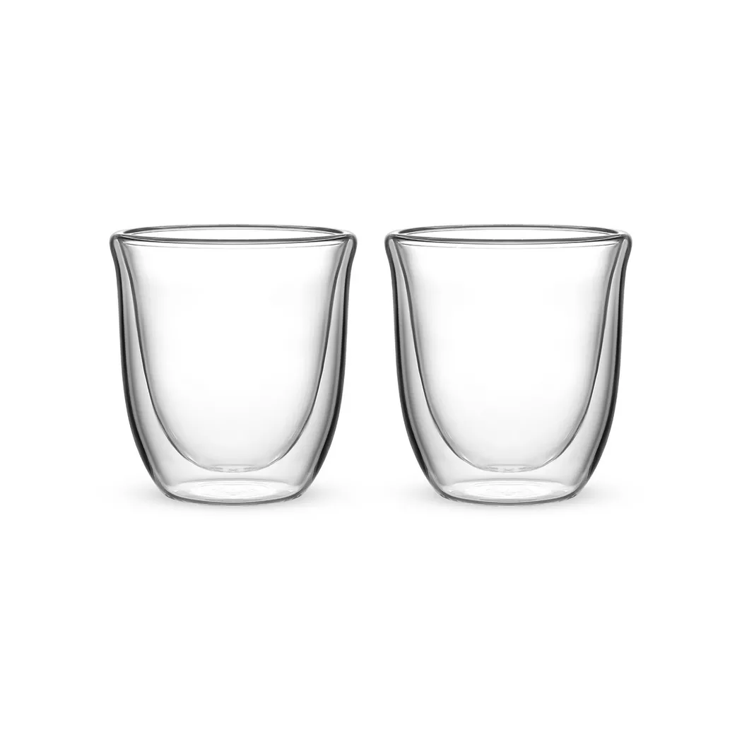 Bialetti - Becher-Set, 200 ml, Transparent