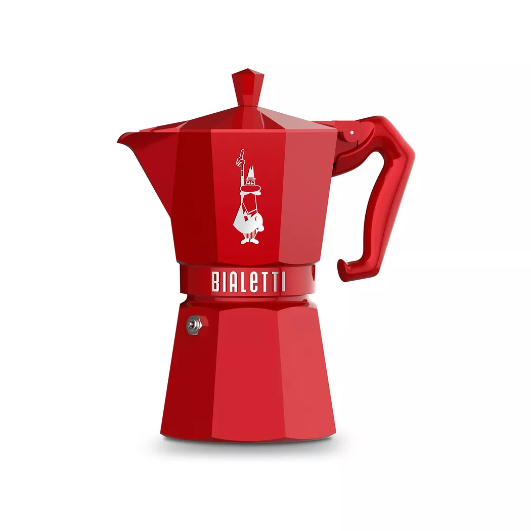 Bialetti - Kaffeebereiter, 250 ml, Rot