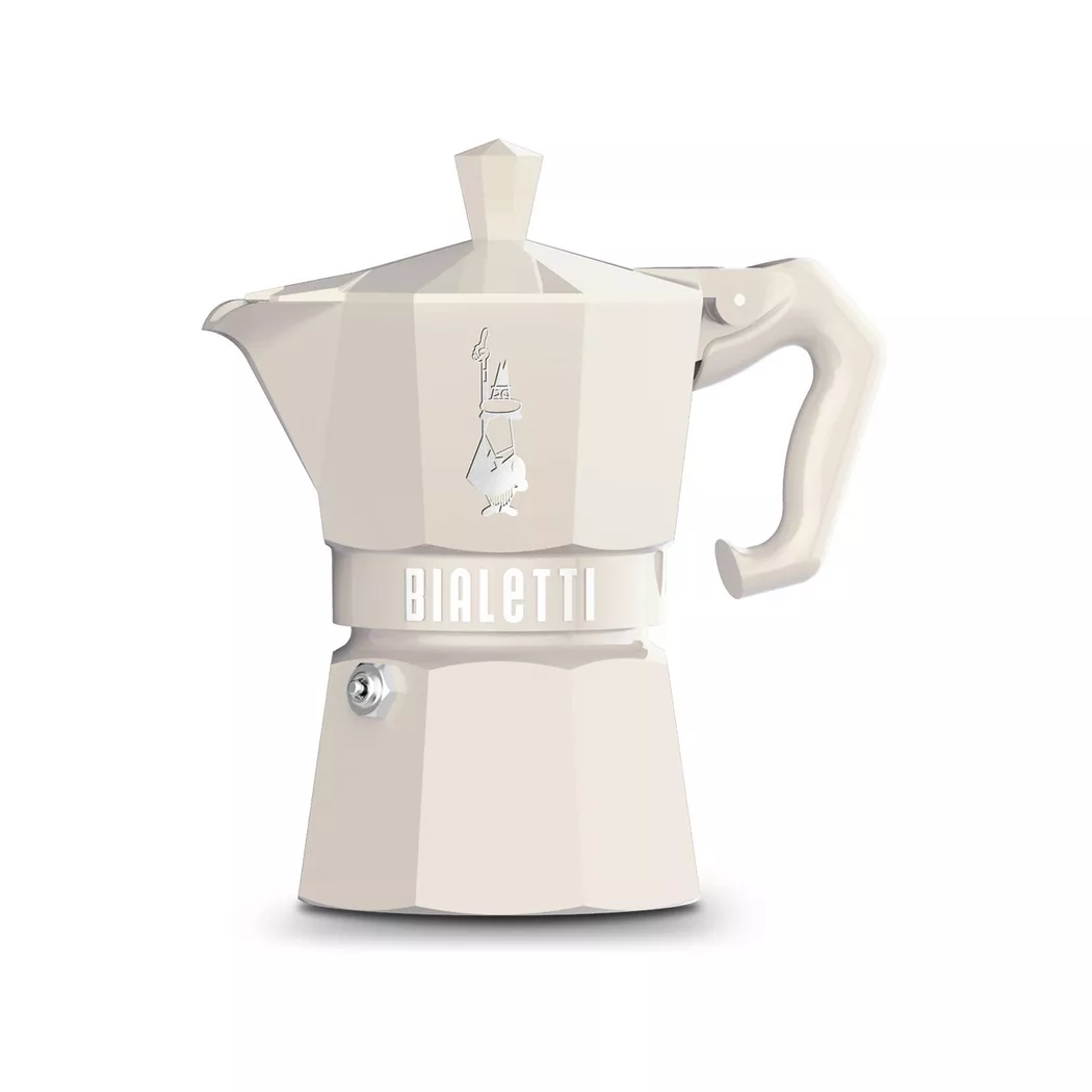 Bialetti Espressokocher EXCLUSIVE MOKA 6 Tassen Creme creme baby 2