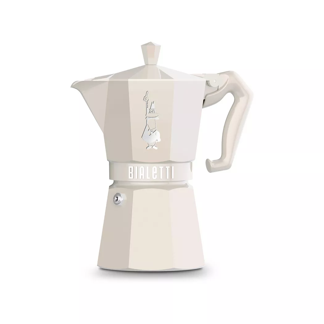 Bialetti Espressokocher EXCLUSIVE MOKA 6 Tassen Creme creme baby
