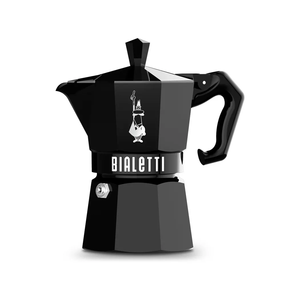 Bialetti - Kaffeebereiter, 130 ml, Black 2