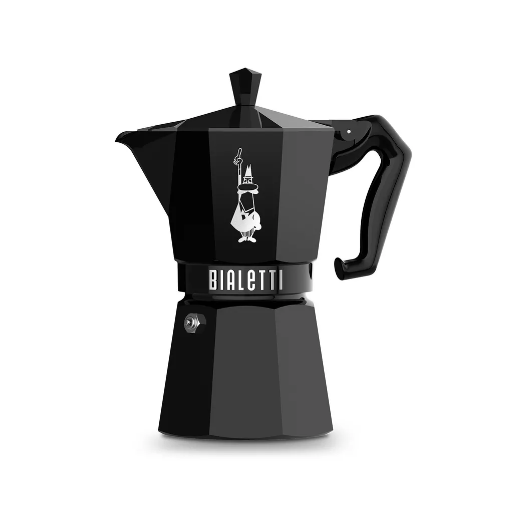 Bialetti - Kaffeebereiter, 130 ml, Black