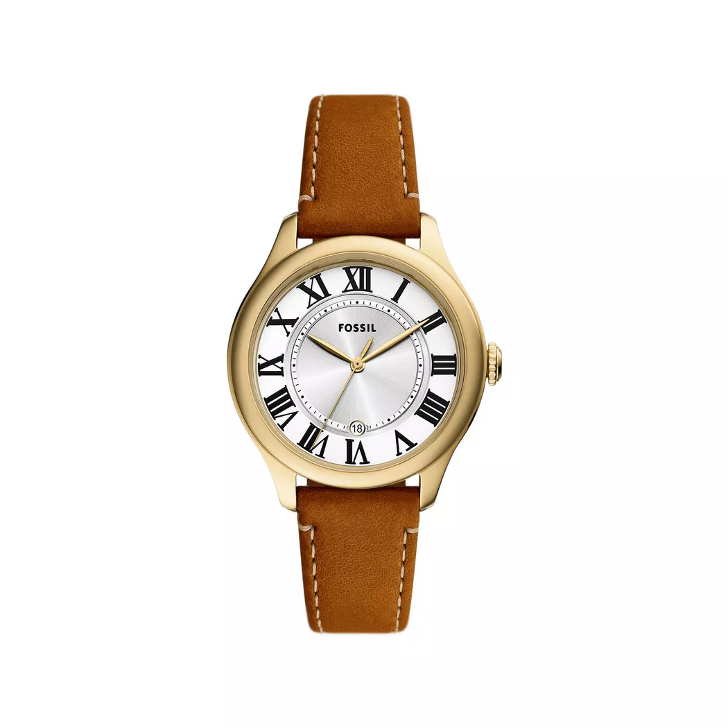 Fossil - Analoguhr, Gilmore, 38mm, Braun