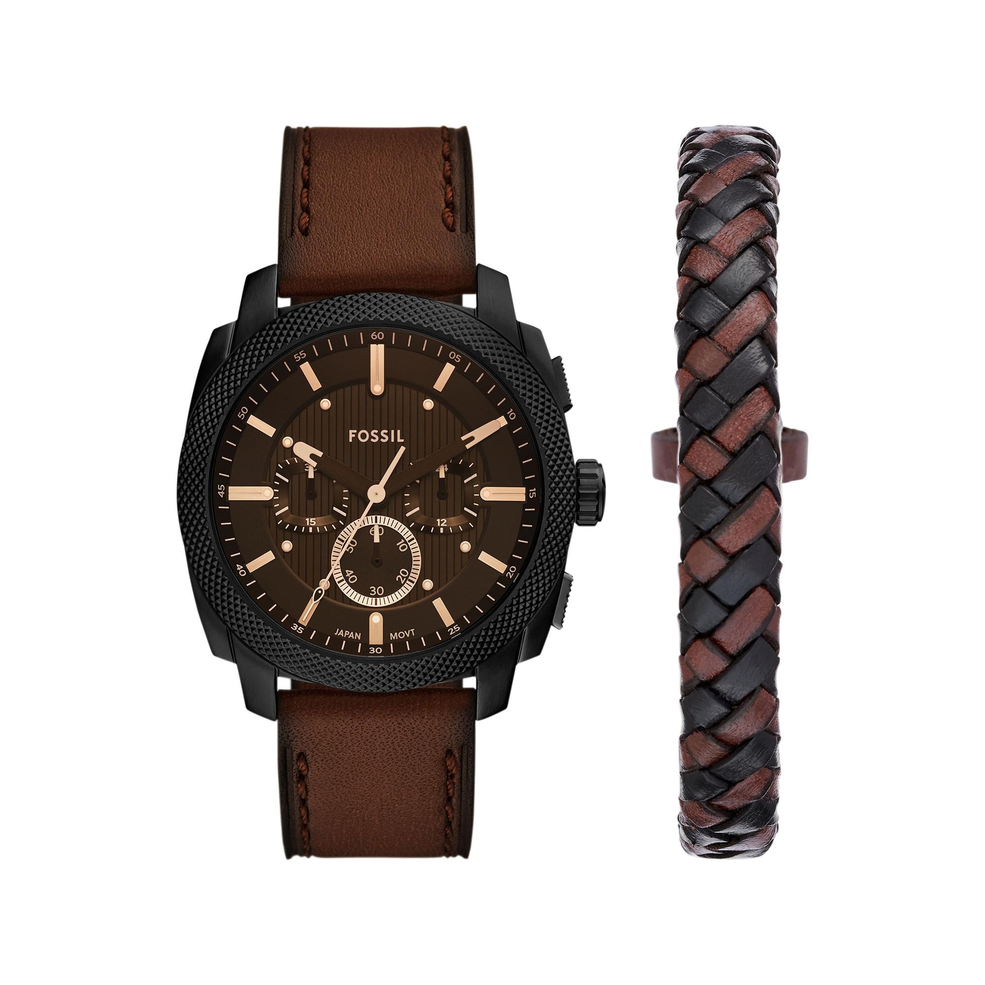 FOSSIL MACHINE Ensemble de montres 