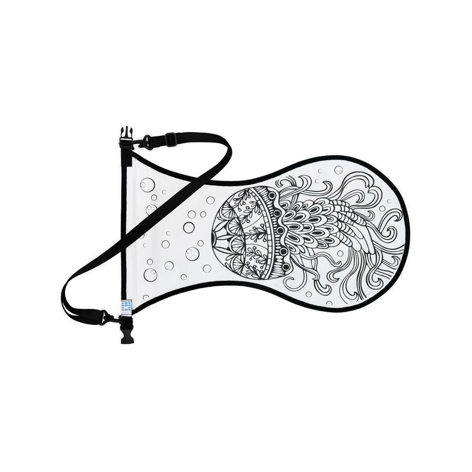 Wickelfisch Klein Mandala Jellyfish Schwimmtasche Wasserdicht 
