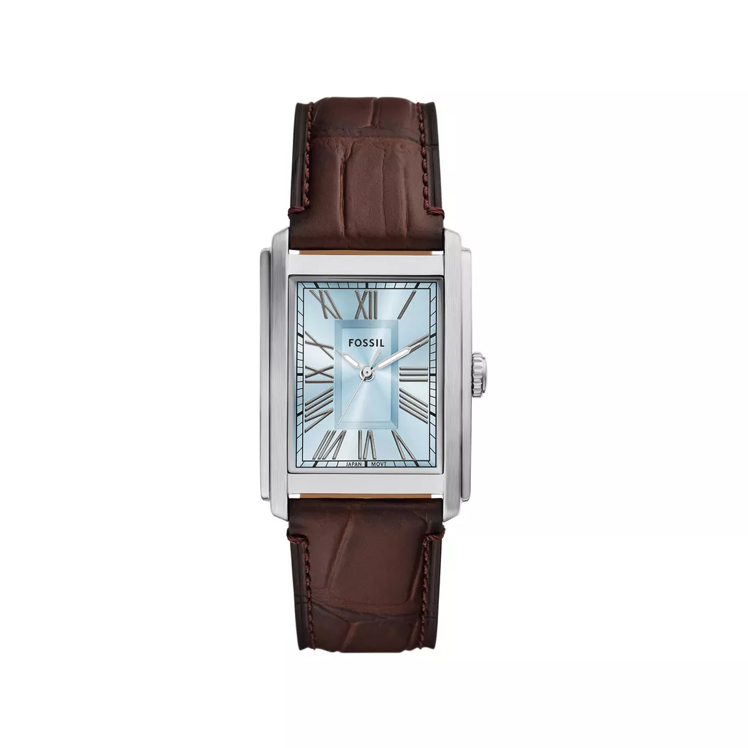 Fossil Carraway Analog Watch Brown 30mm 2