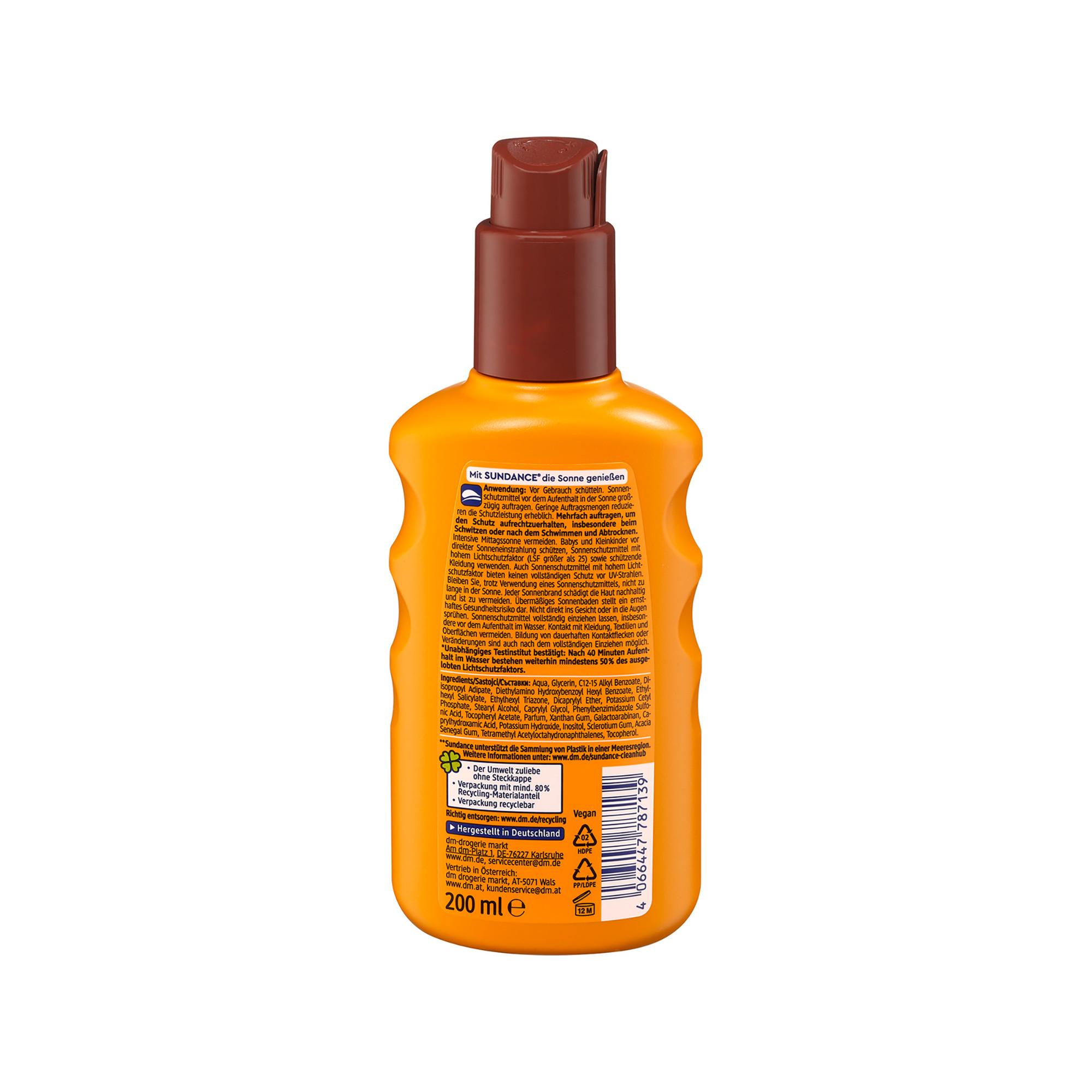 Sundance  Schutz+Bräune Sonnenspray LSF30 