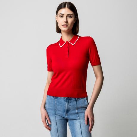 Manor Woman Polo Shirt Maniche Corte  